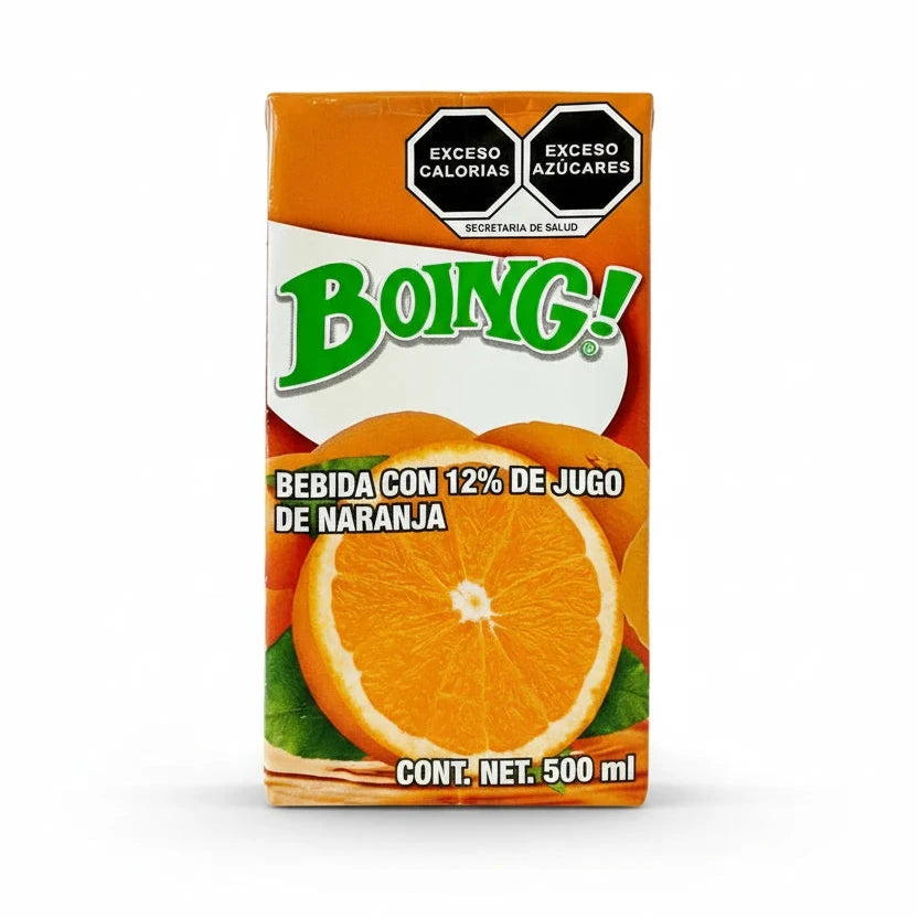 Mitoteland — Boing — sweet Mexican Orange juice. Fruity and classic refreshing.
